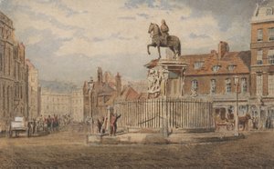 Statua di Re Carlo, Whitehall da Unbekannt Unbekannt